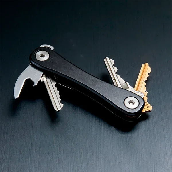 Compact Aluminum Key Organizer