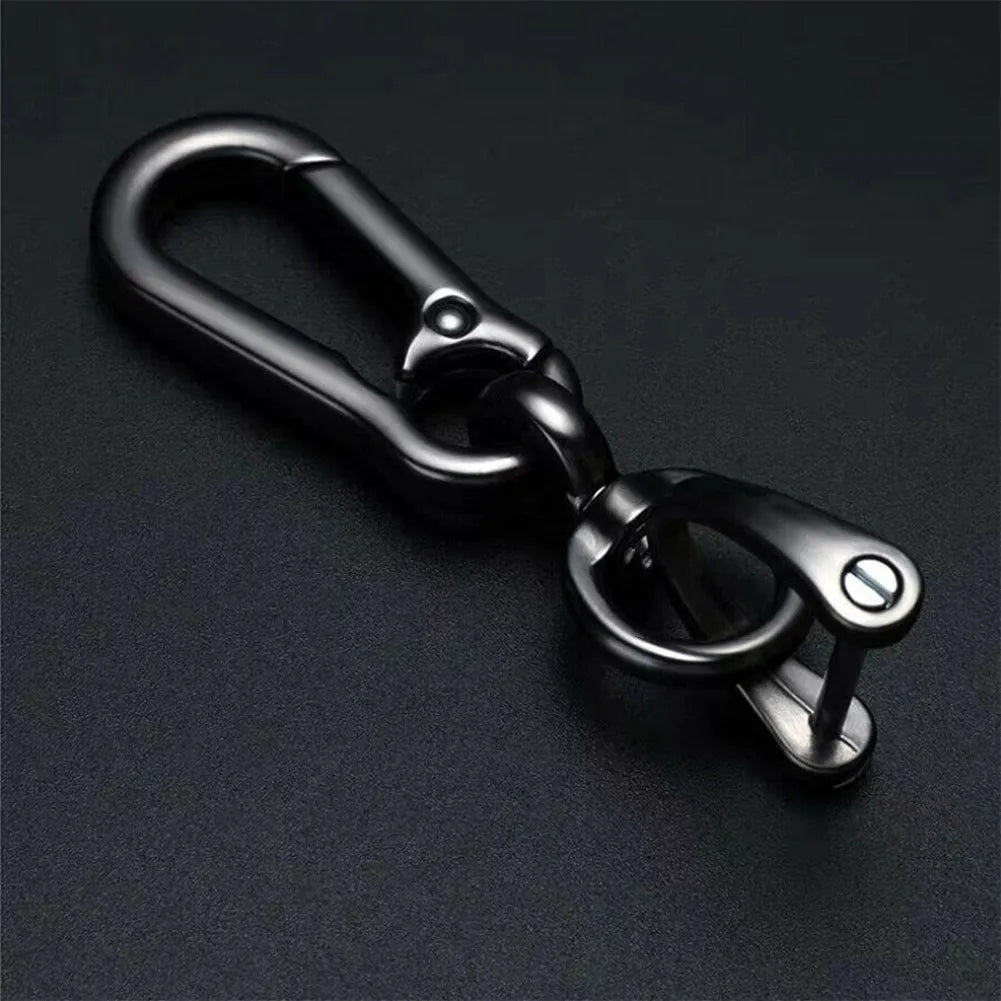 Zinc Alloy Keychain with Horseshoe Buckle