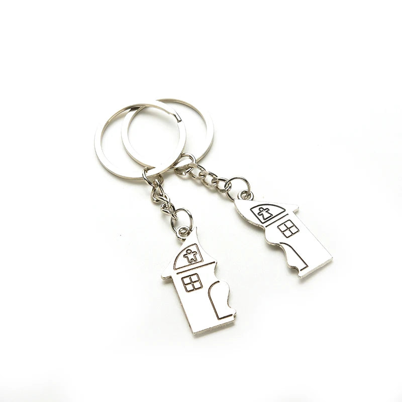 Matching House Keychains, Pair