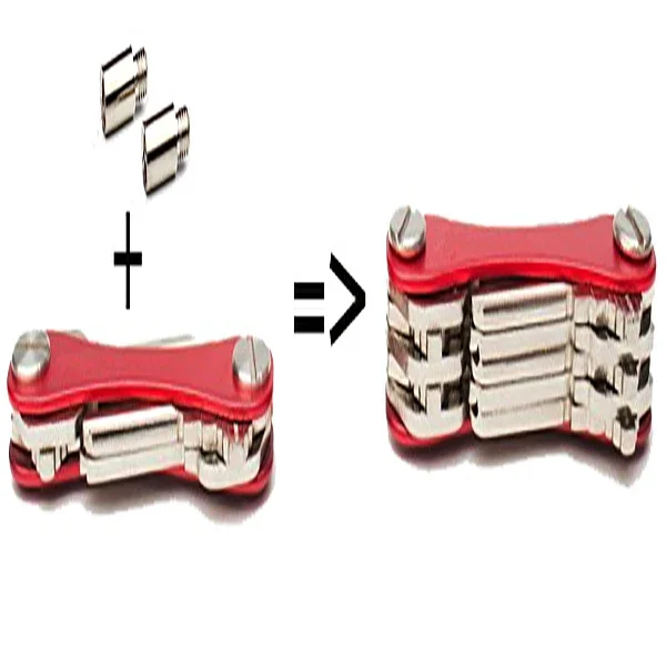 Compact Aluminum Key Organizer