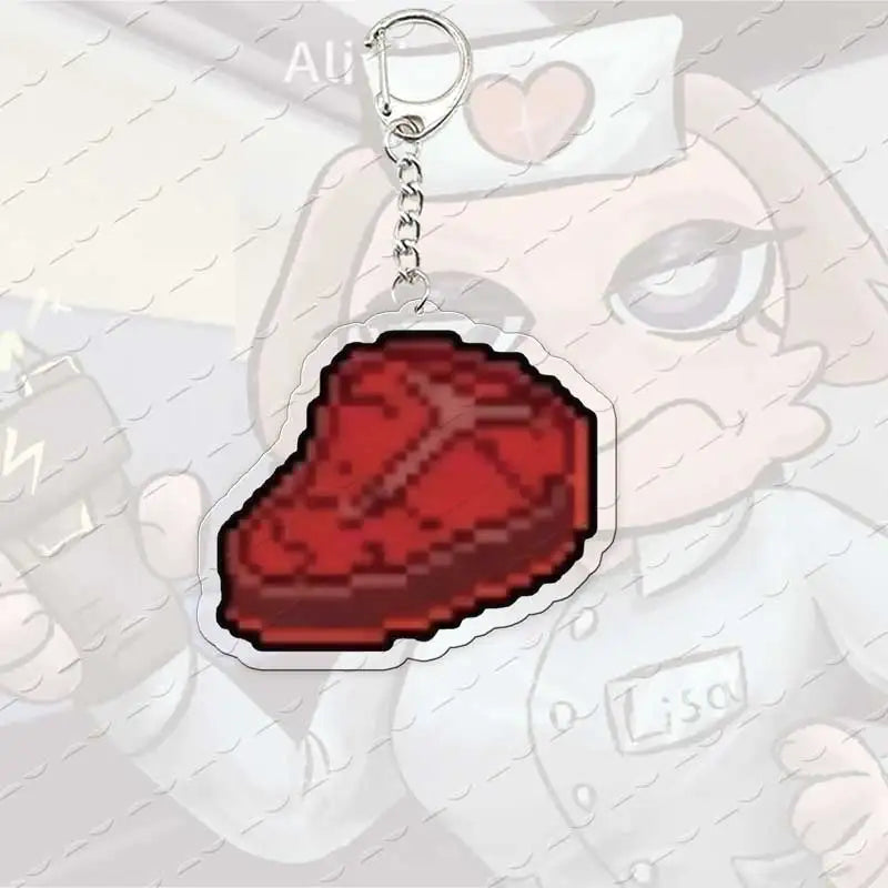 Animal Hospital Acrylic Charm Keychain