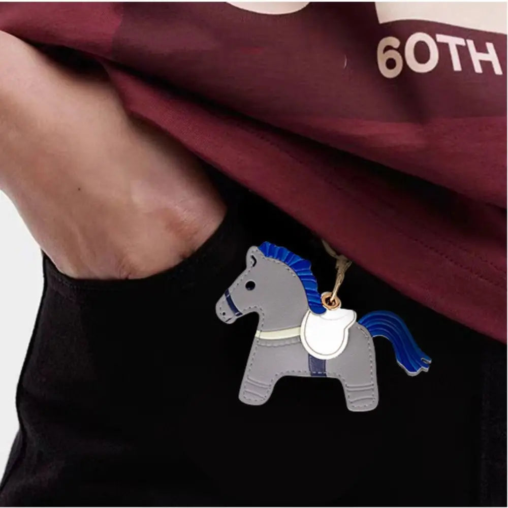 Horse Access Card Keychain with Carabiner