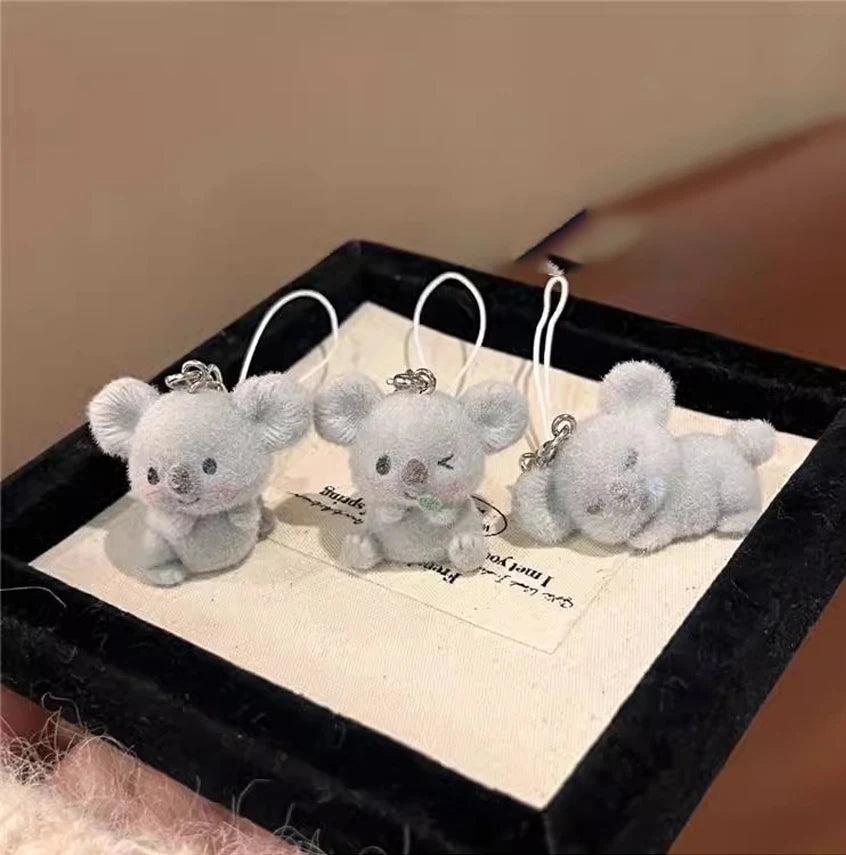 Miniature Resin Koala Keychain