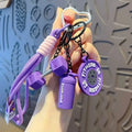 Kettlebell Keychain with Carabiner Clip