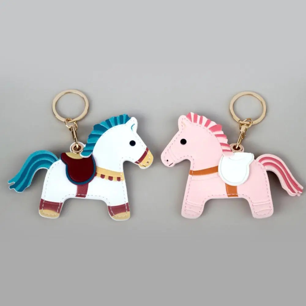 Horse Access Card Keychain with Carabiner