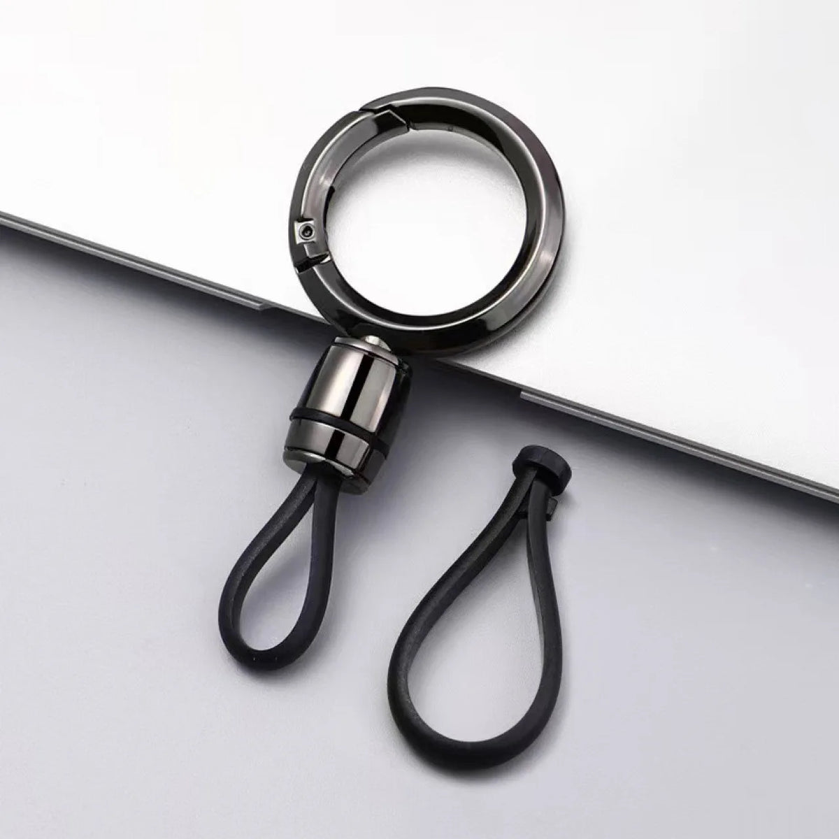 Minimalist Zinc Alloy Keychain