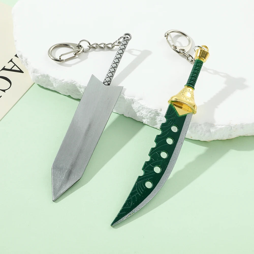 Japanese Anime Character Metal Keychain Fashion Creative Key Holder for Car And Backpack - Unique Gift Idea