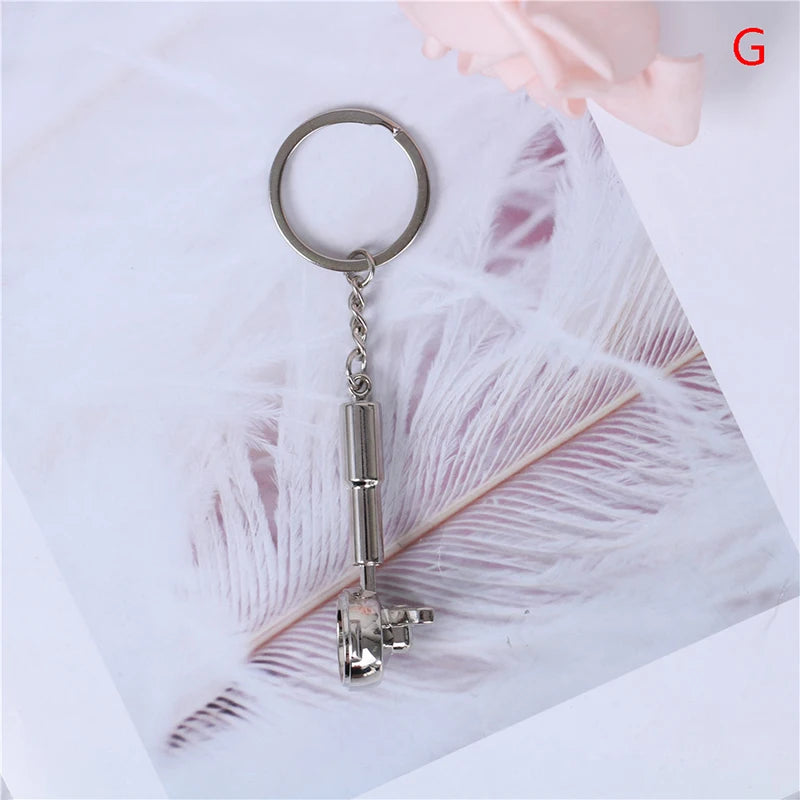 Coffee Handle Charm Keychain