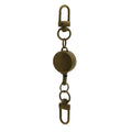 Aluminium Retractable Badge Reel and Keychain