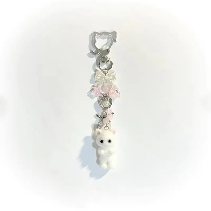 Furry Kitten Keychain and Phone Charm