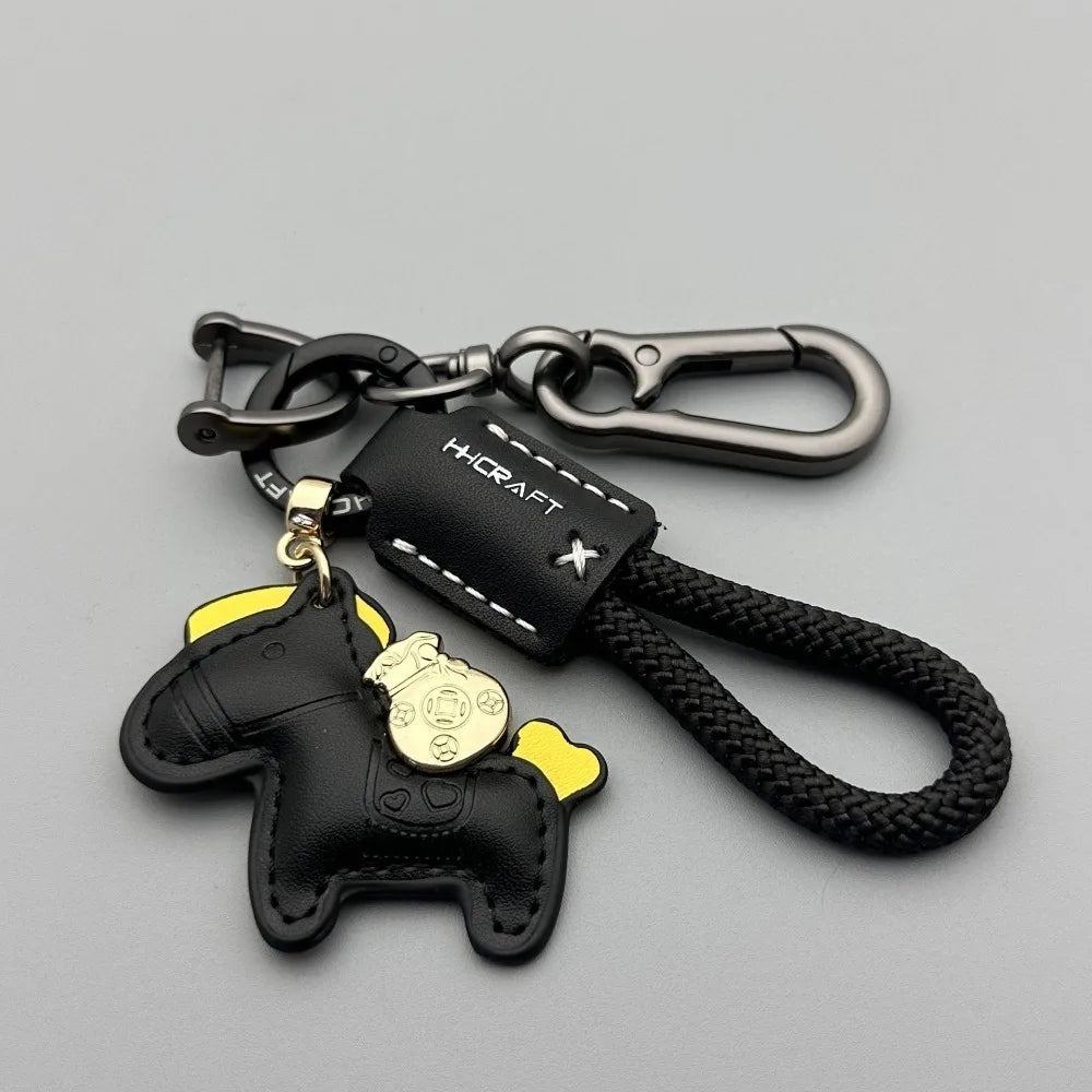 XMAO Minimalist Leather Keychain