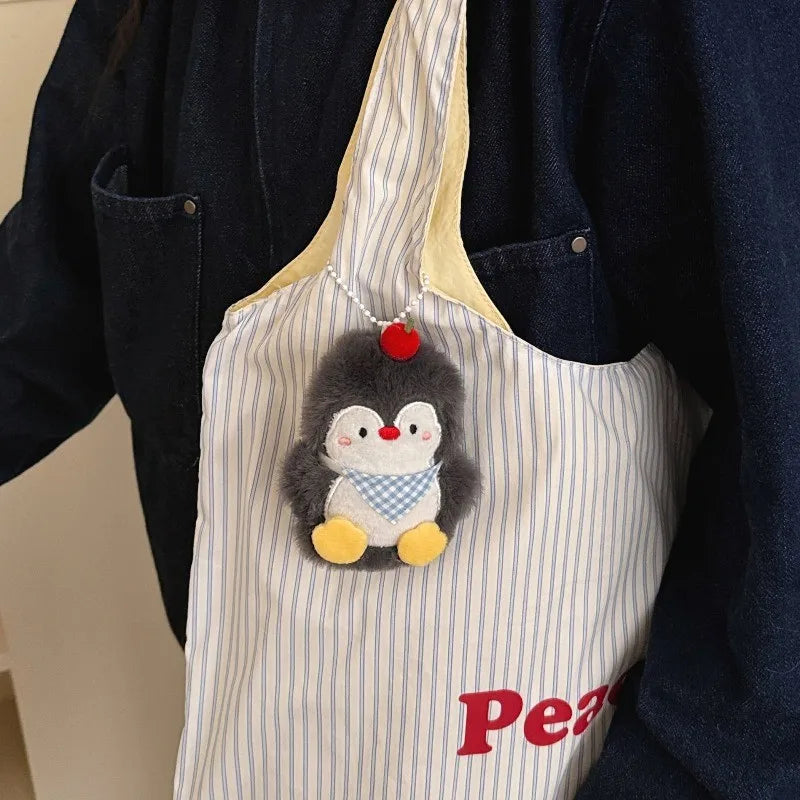 Plush Penguin Keychain and Bag Charm