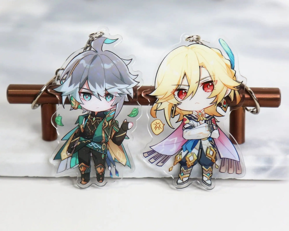 Al Haitham and Kaveh Acrylic Charm Keychain