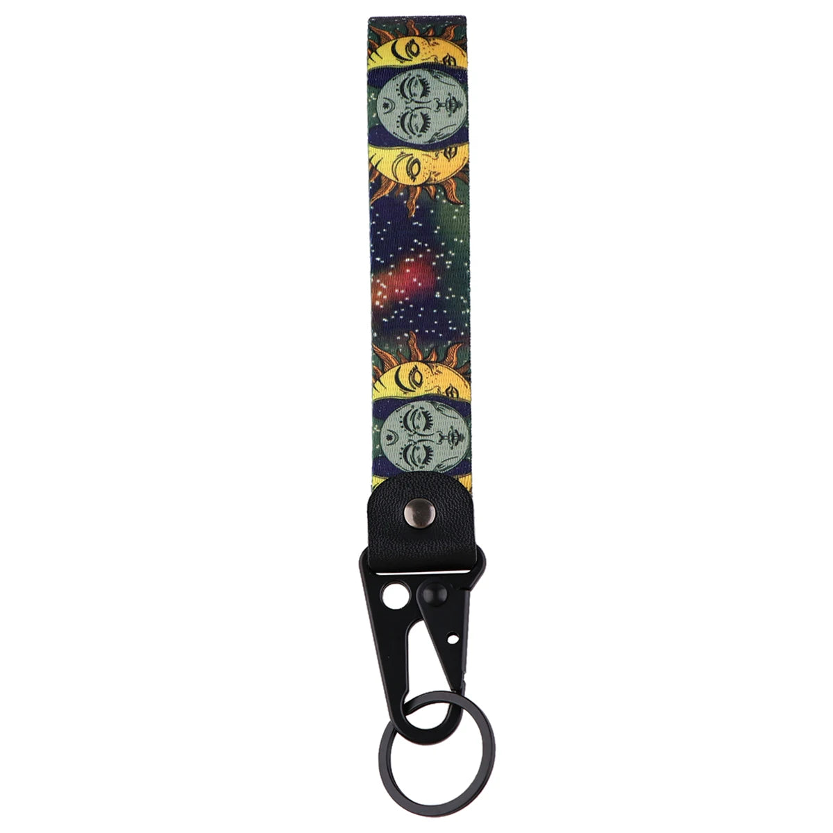 Embroidered Jet Tag Keychain with Double-Sided Design
