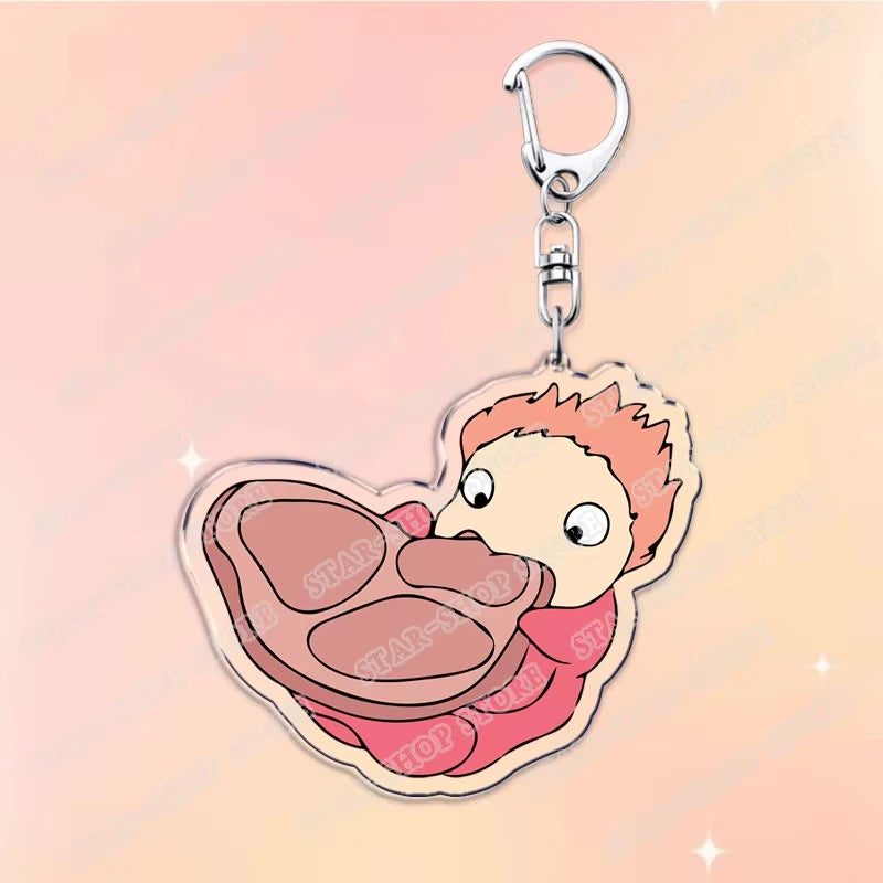 Anime Character Bag Charm and Keychain