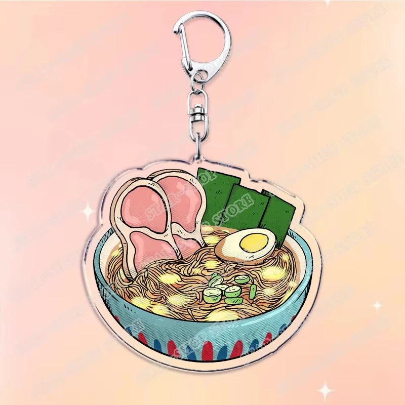 Anime Character Bag Charm and Keychain