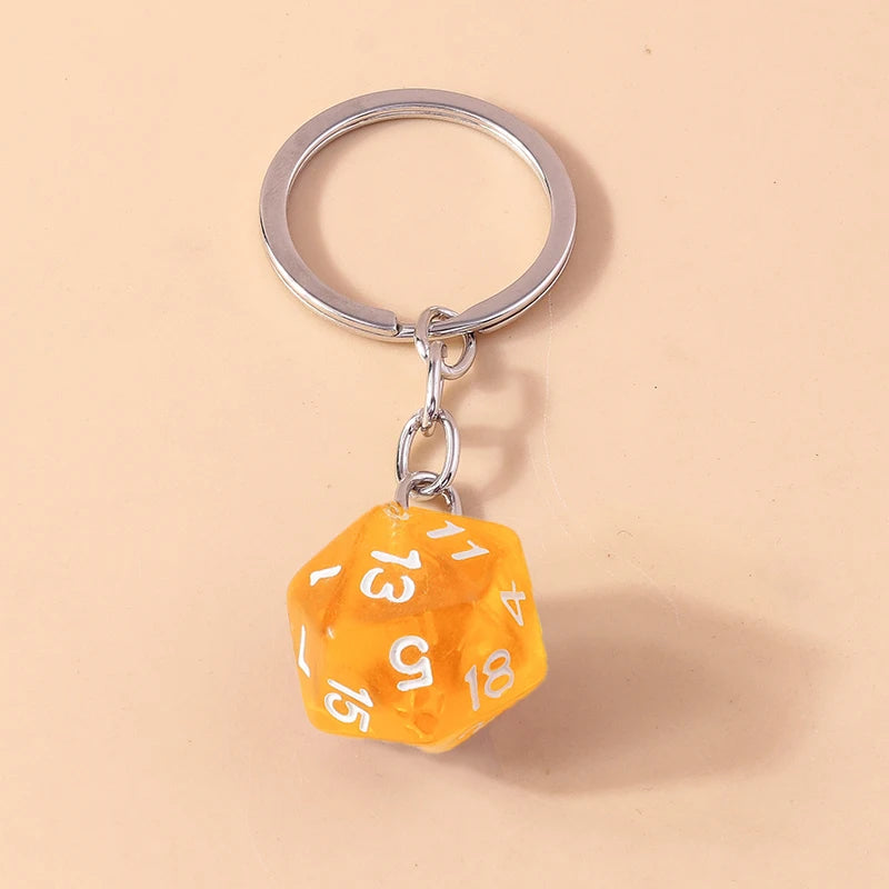 Cute Enamel Number 5 Keychain for Car Key Souvenir Gifts for Women Men Handbag Pendants Keyrings DIY Jewelry Accessories