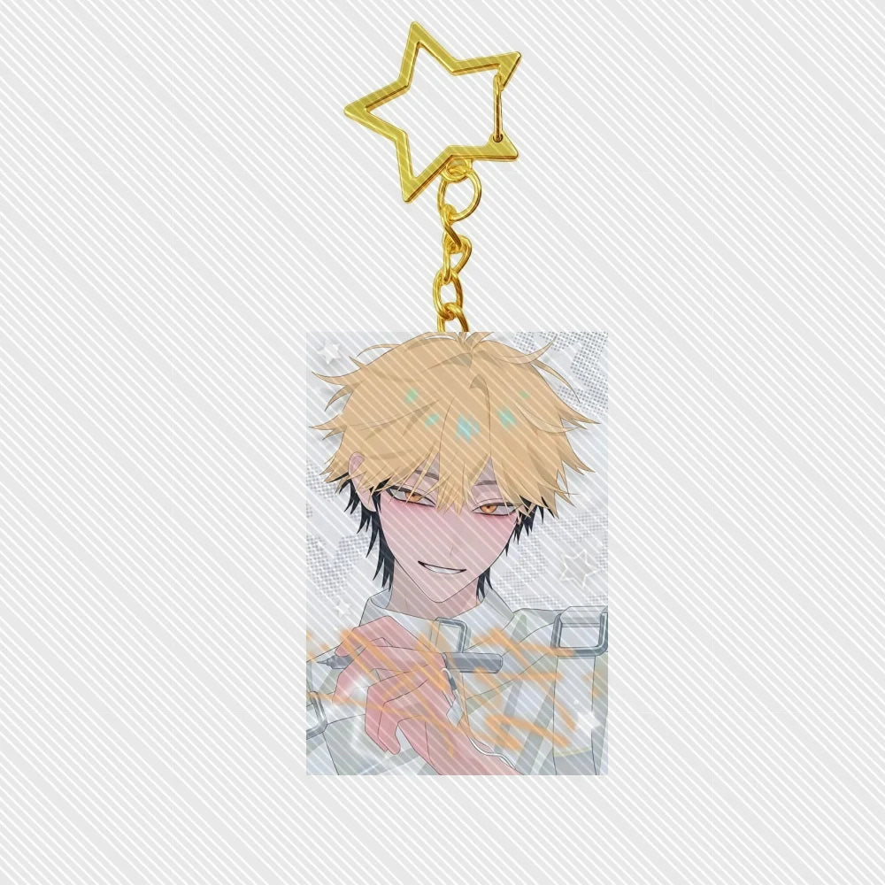 Link Click Acrylic Keychain with Lobster Clasp