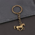 Vintage Horse Pendant Keychain