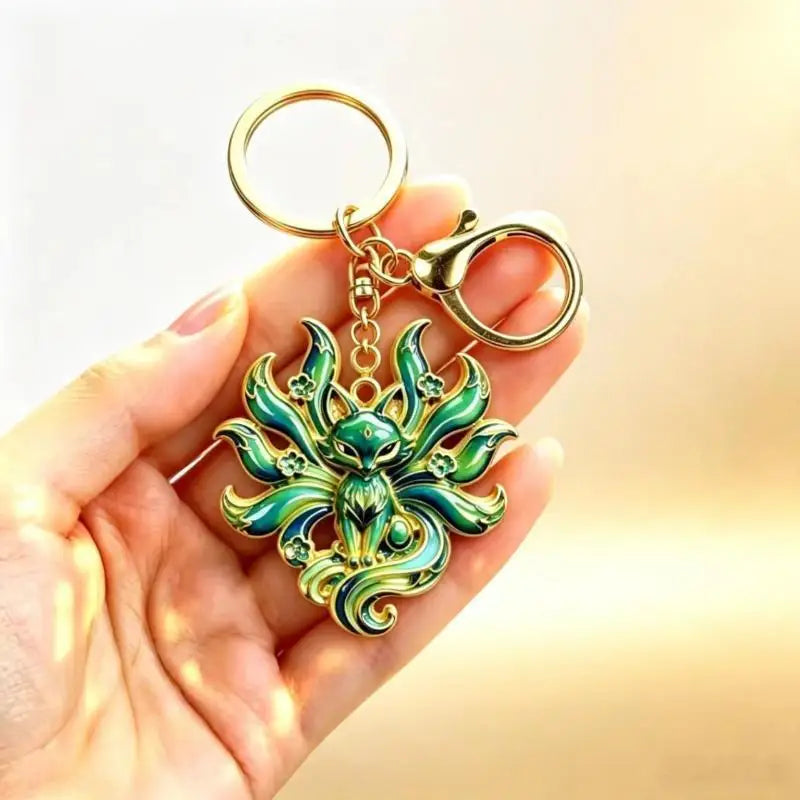 Decorative Animal-Motif Keychain and Bag Charm