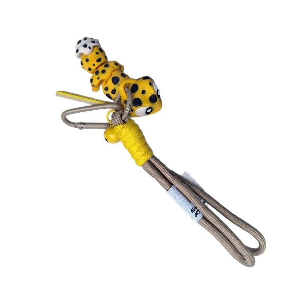 3D Printed Big-Eyed Leopard Gecko Keychain