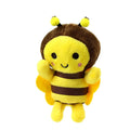 Honeybee Plush Bag Charm with Alloy Chain