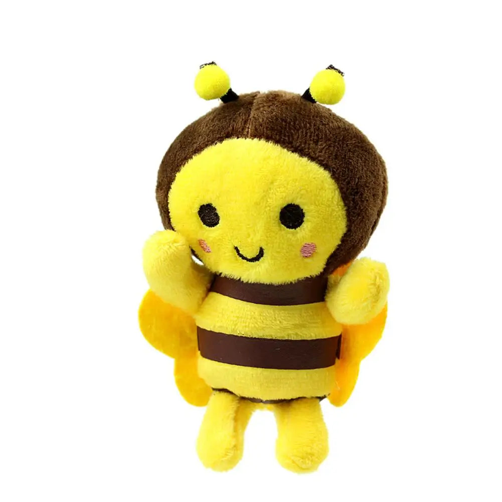Plush Honeybee Bag Charm and Keychain