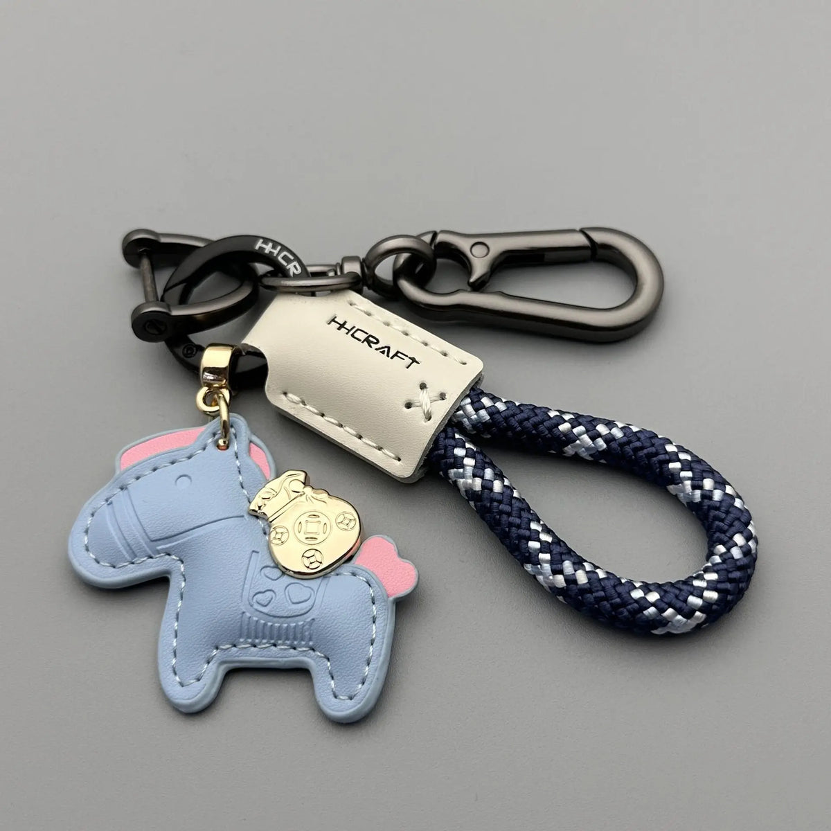 XMAO Minimalist Leather Keychain