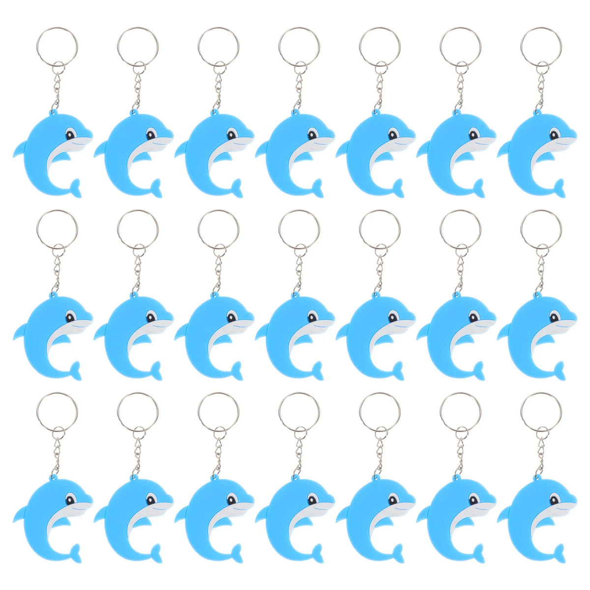 Cartoon Dolphin Keychain and Bag Charm