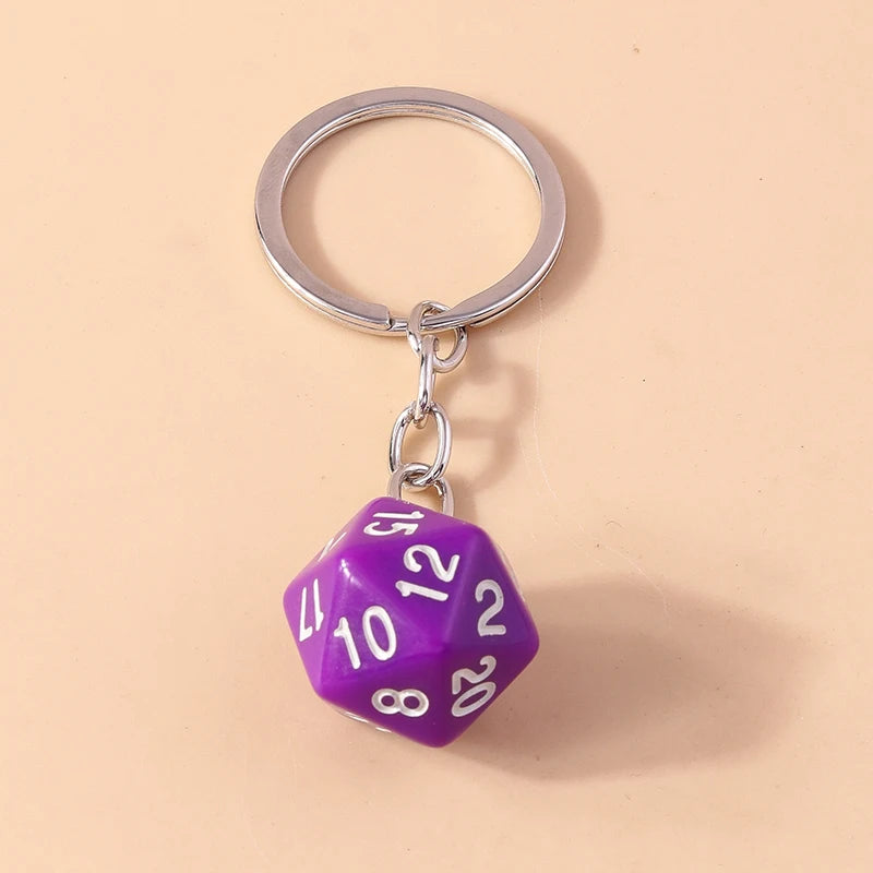Cute Enamel Number 5 Keychain for Car Key Souvenir Gifts for Women Men Handbag Pendants Keyrings DIY Jewelry Accessories