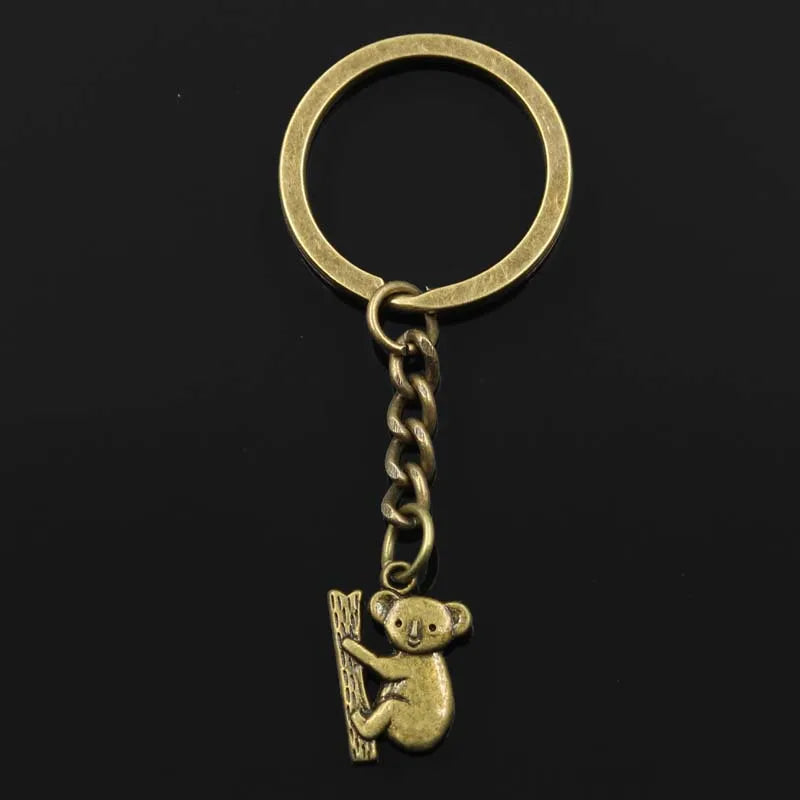Koala Bear Pendant Keychain in Zinc Alloy