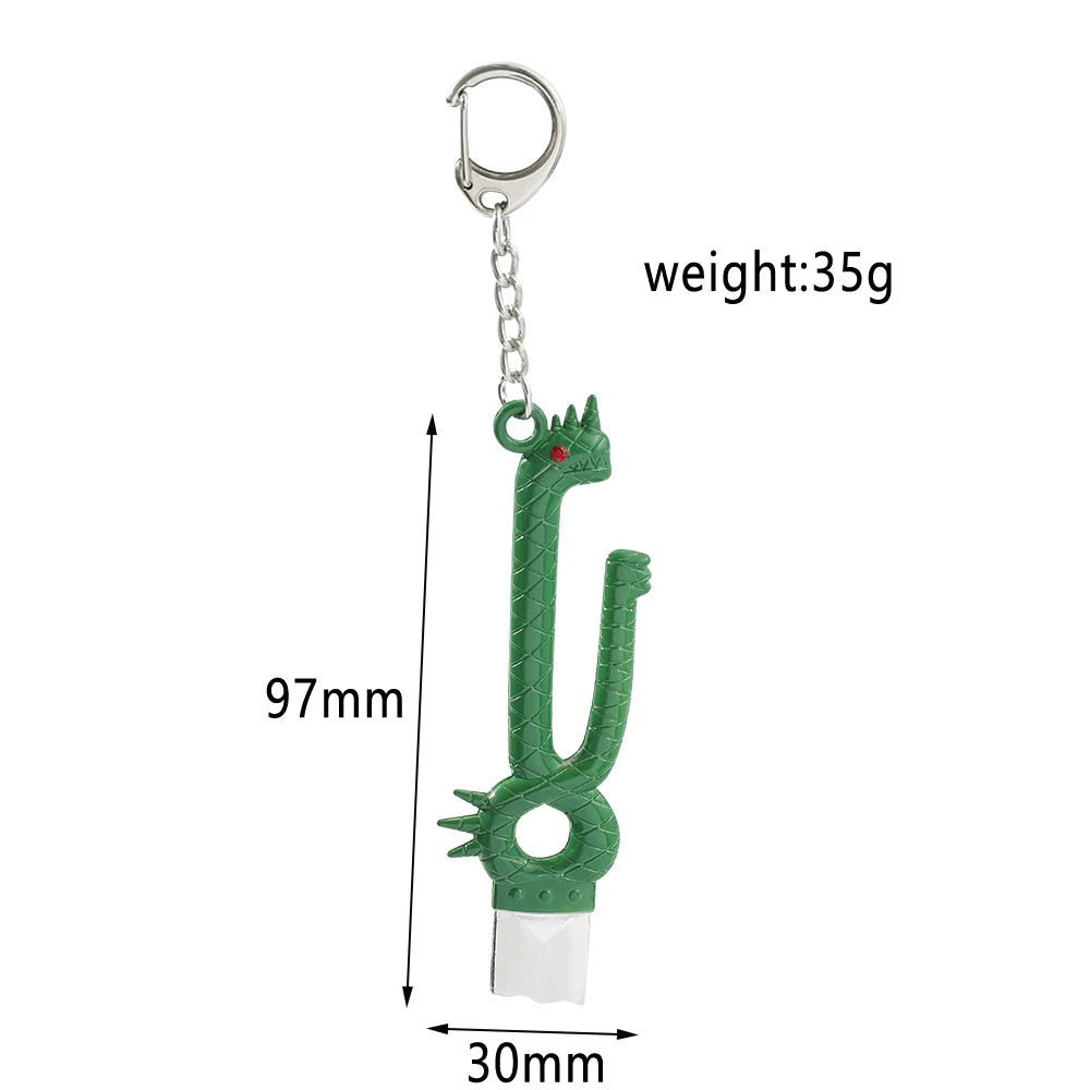 Japanese Anime Character Metal Keychain Fashion Creative Key Holder for Car And Backpack - Unique Gift Idea
