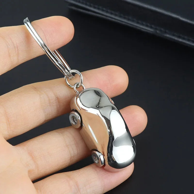 3D Car Metal Keychain