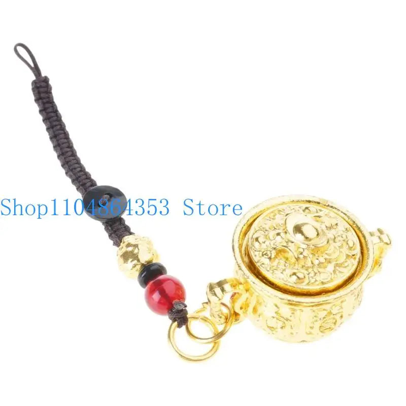 652F Portable Animal Keychain Pendant Accessory Representing Wealth And Happiness