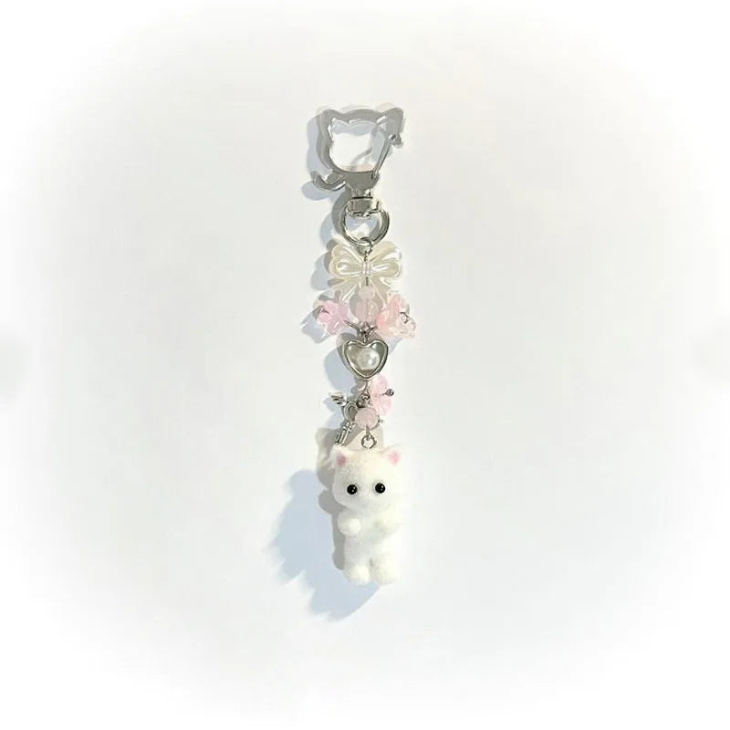 Furry Kitten Keychain and Phone Charm