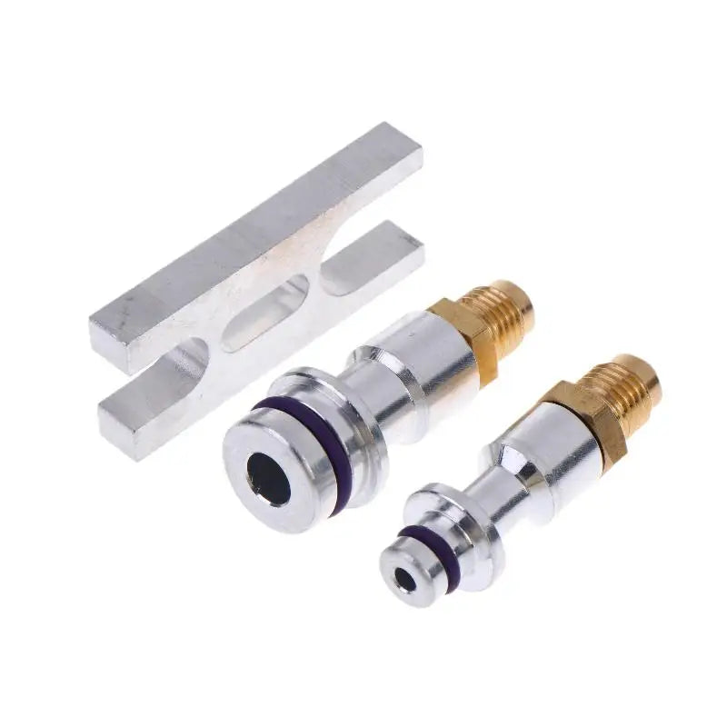 Aluminum Car AC Leak Test Plug Stopper Set