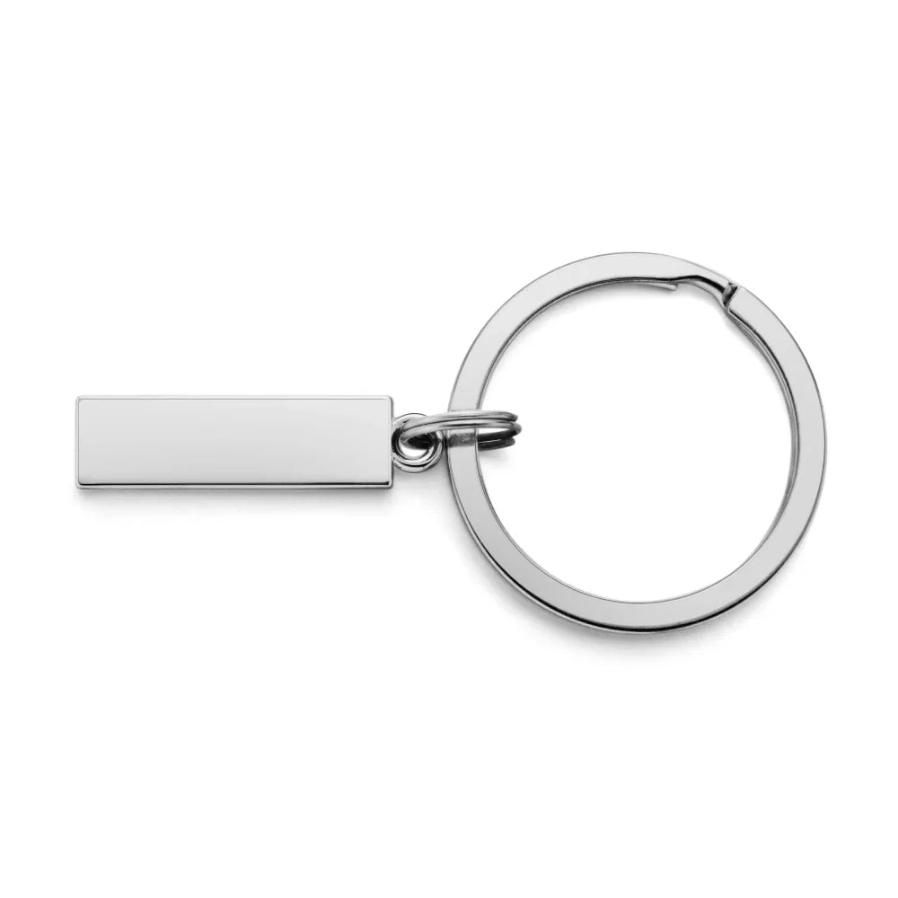 Anti-lost Keychain Small Chic Personalized Customized Keyring  for Car Name Phone Number Men Women Gift  Key Chain Holder P021