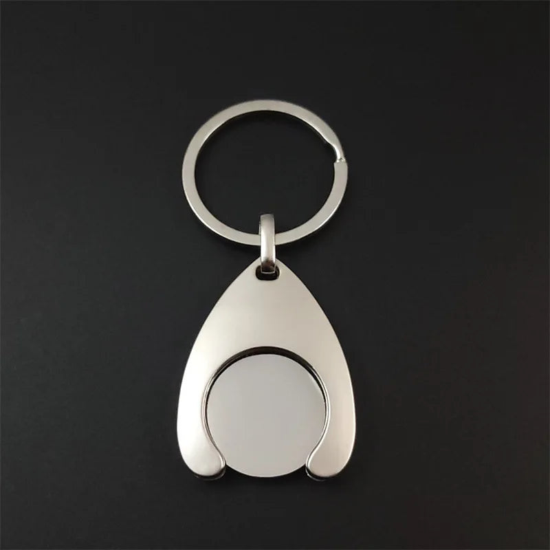 Keychain Small Gift Supermarket Shopping Cart Token, Party Gift, Practical Gift
