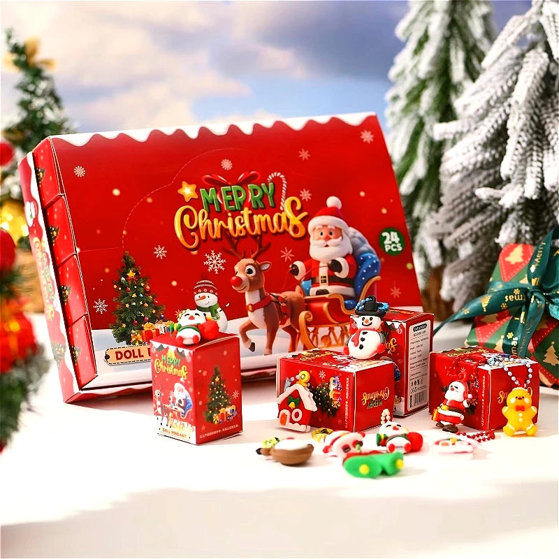 Keychain Gift Package for Christmas Theme Party. Suitable Surprise Box. Holiday Gift, Most Suitable for Christmas. Xmas