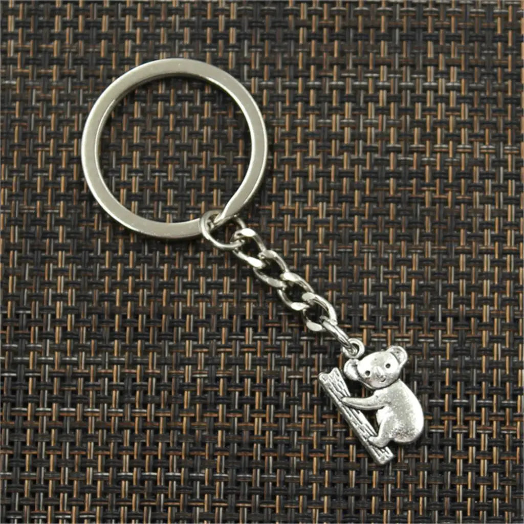 Koala Bear Pendant Keychain in Zinc Alloy