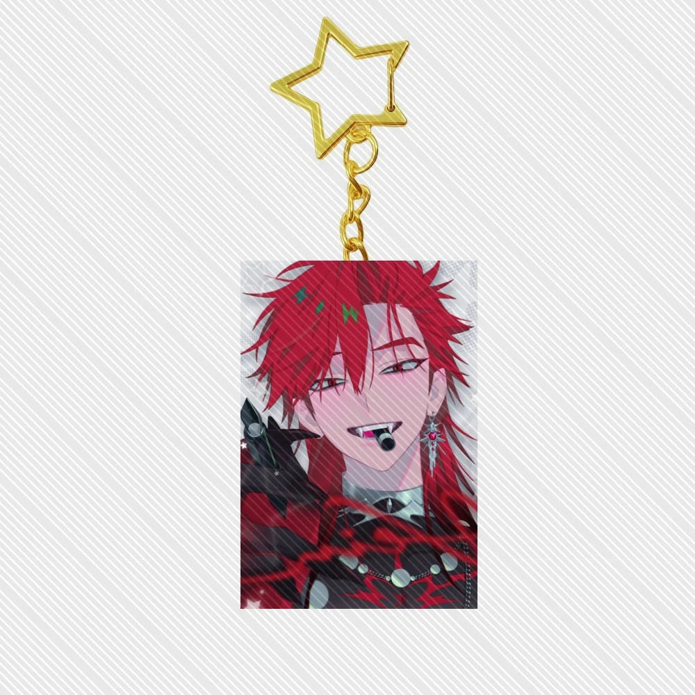 Link Click Acrylic Keychain with Lobster Clasp