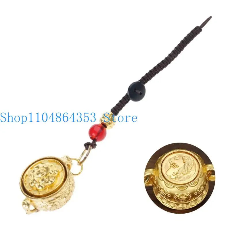 652F Portable Animal Keychain Pendant Accessory Representing Wealth And Happiness