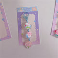 Three-Tier Acrylic Animal Charm Keychain