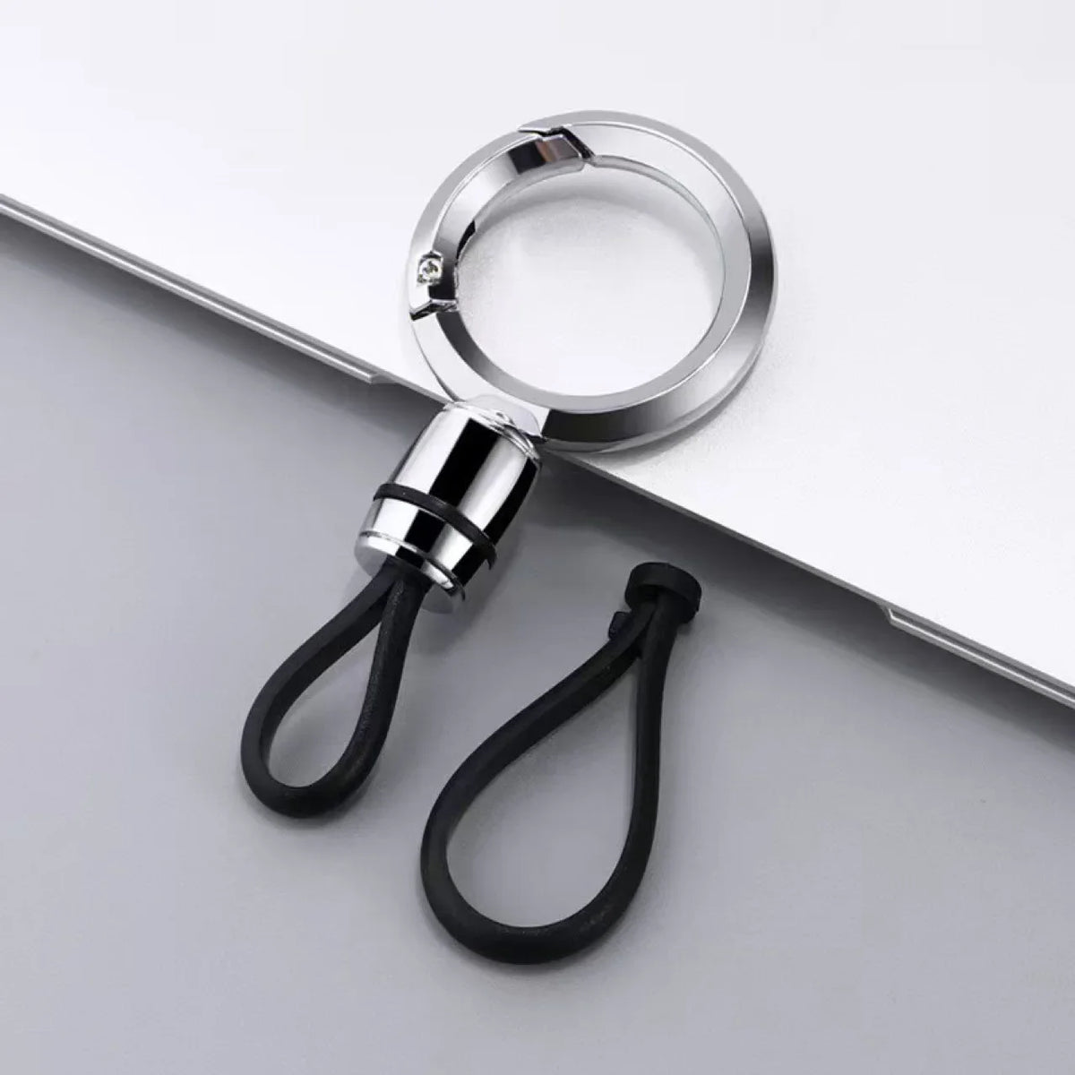 Minimalist Zinc Alloy Keychain