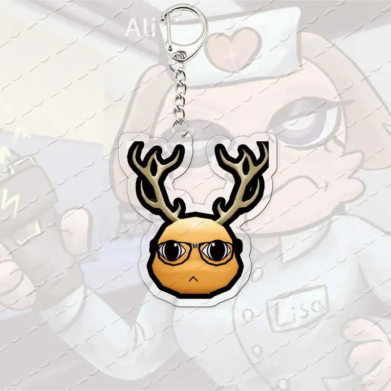 Animal Hospital Acrylic Charm Keychain