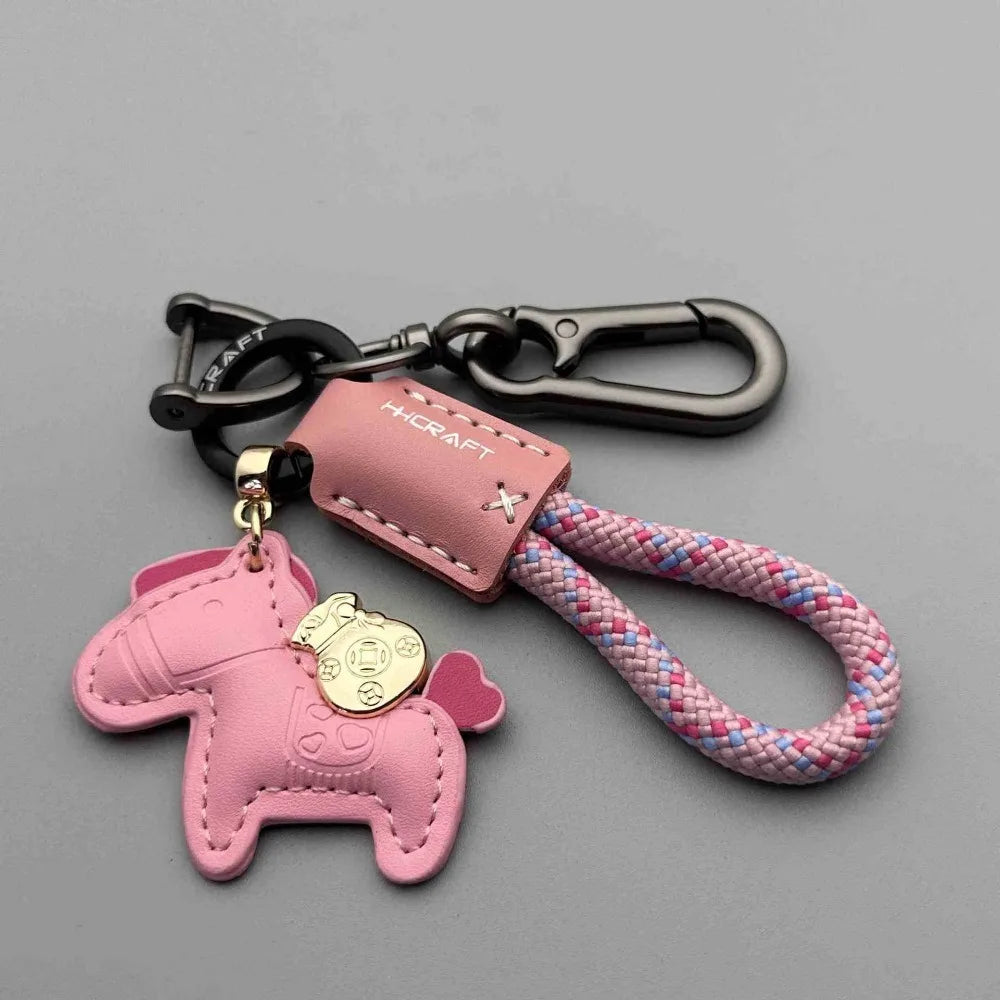 XMAO Minimalist Leather Keychain