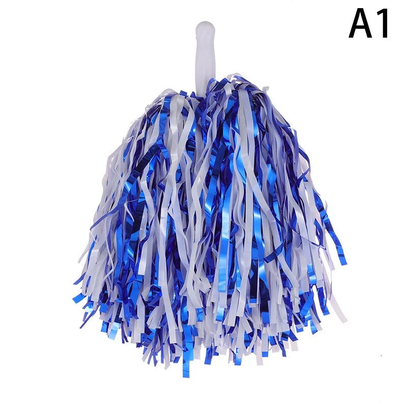 Cheerleading Pom-Pom Keychain with Lobster Clasp