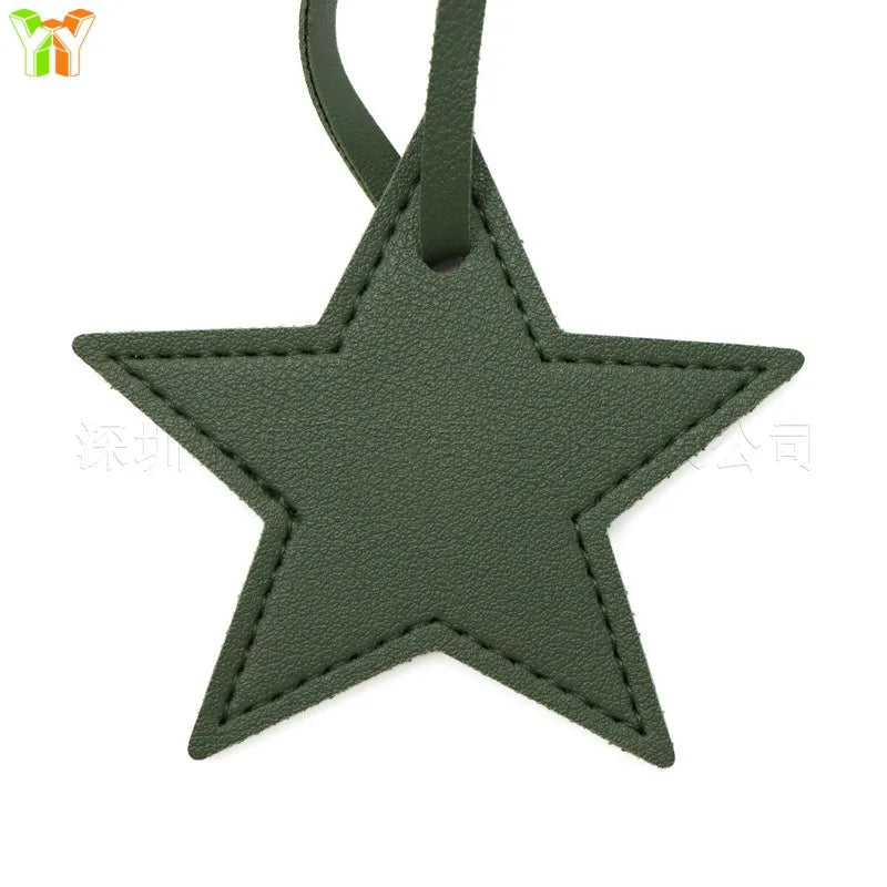 Bag charm bag accessories star shape personalized keychain charm