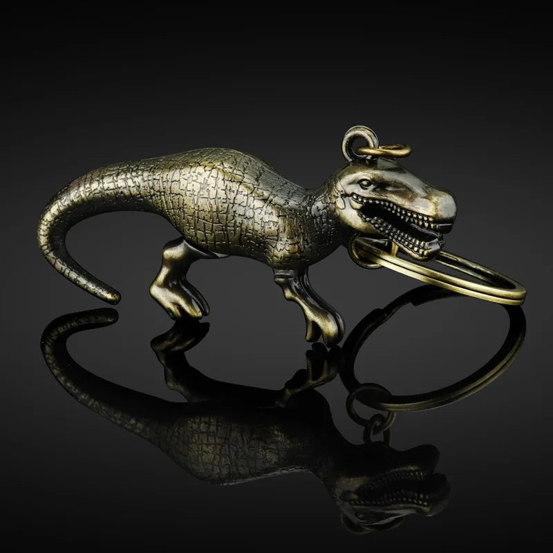 Dinosaur Keychain in Zinc Alloy
