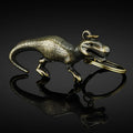 Dinosaur Keychain in Zinc Alloy